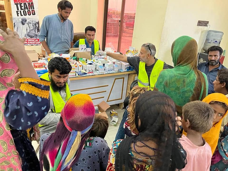 Flood emergency medical camps