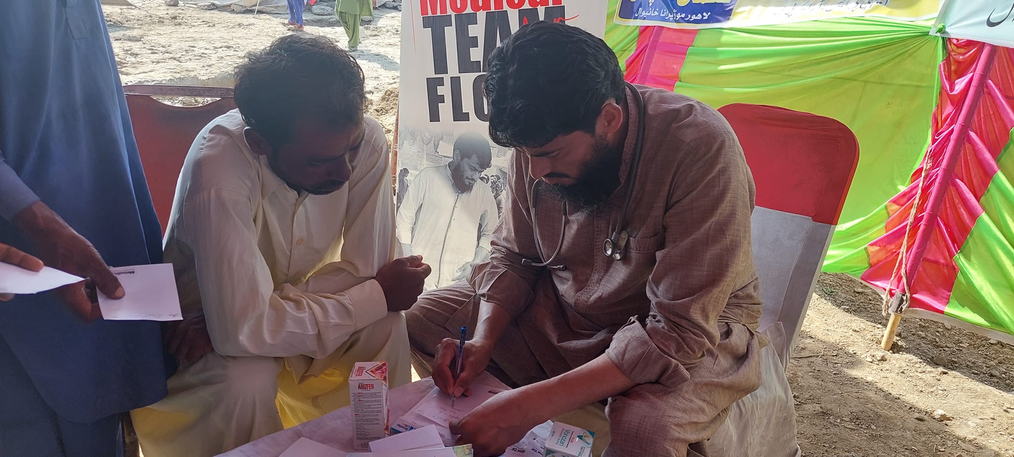 Medical Teams of Muslim Medical Mission Pakistan consisting of senior doctors conducted 4 Medical Camps